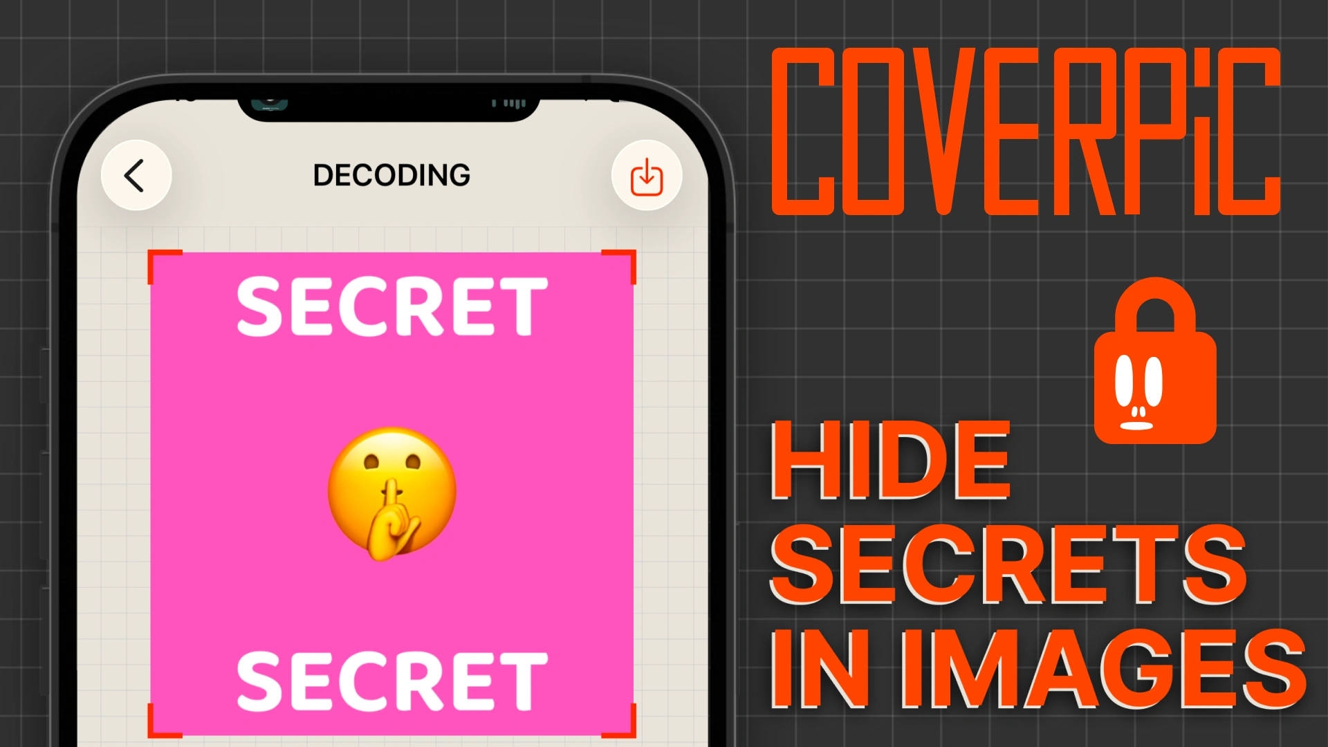 Coverpic - Hide Secrets in Images